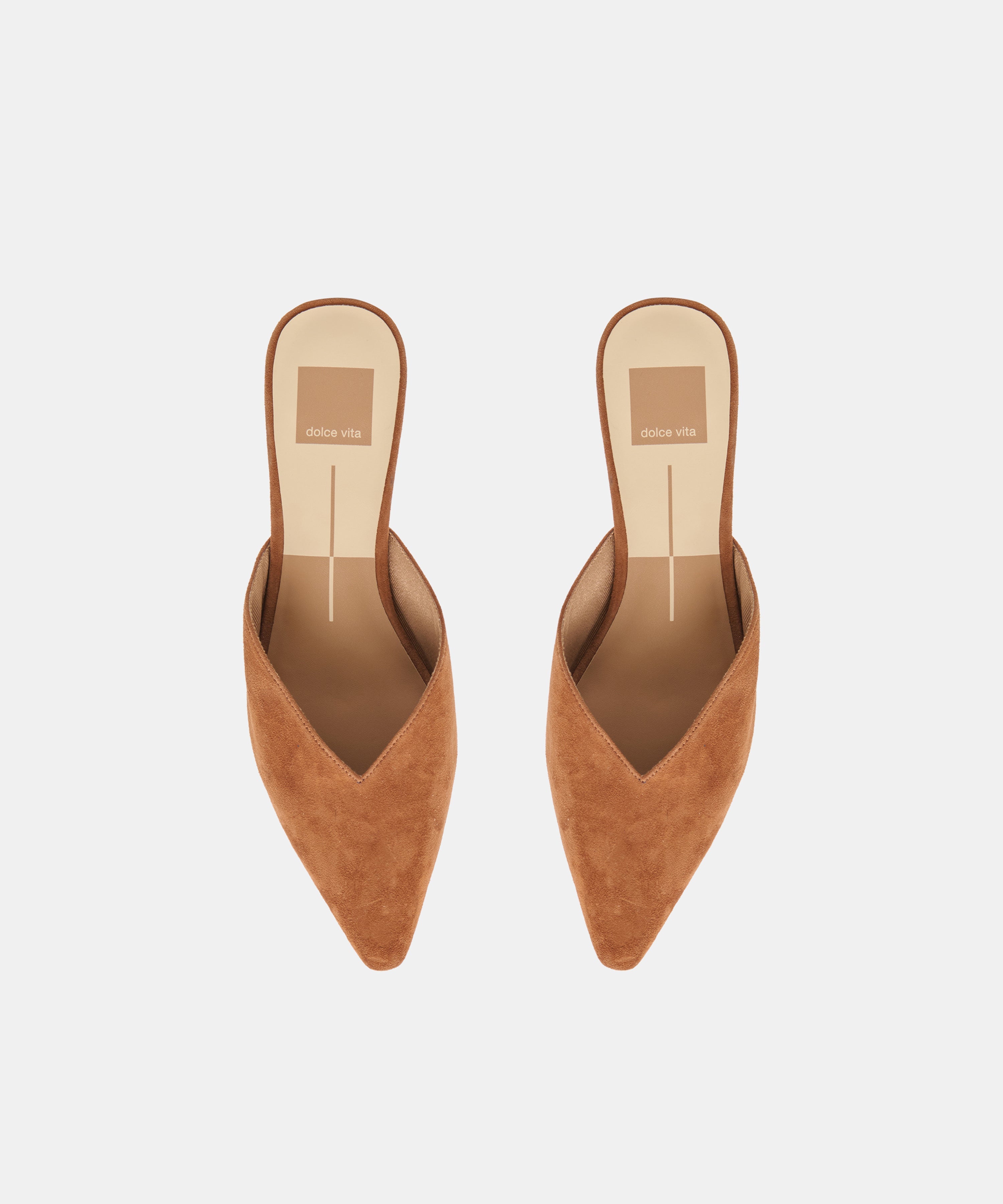 ELM FLATS BROWN SUEDE