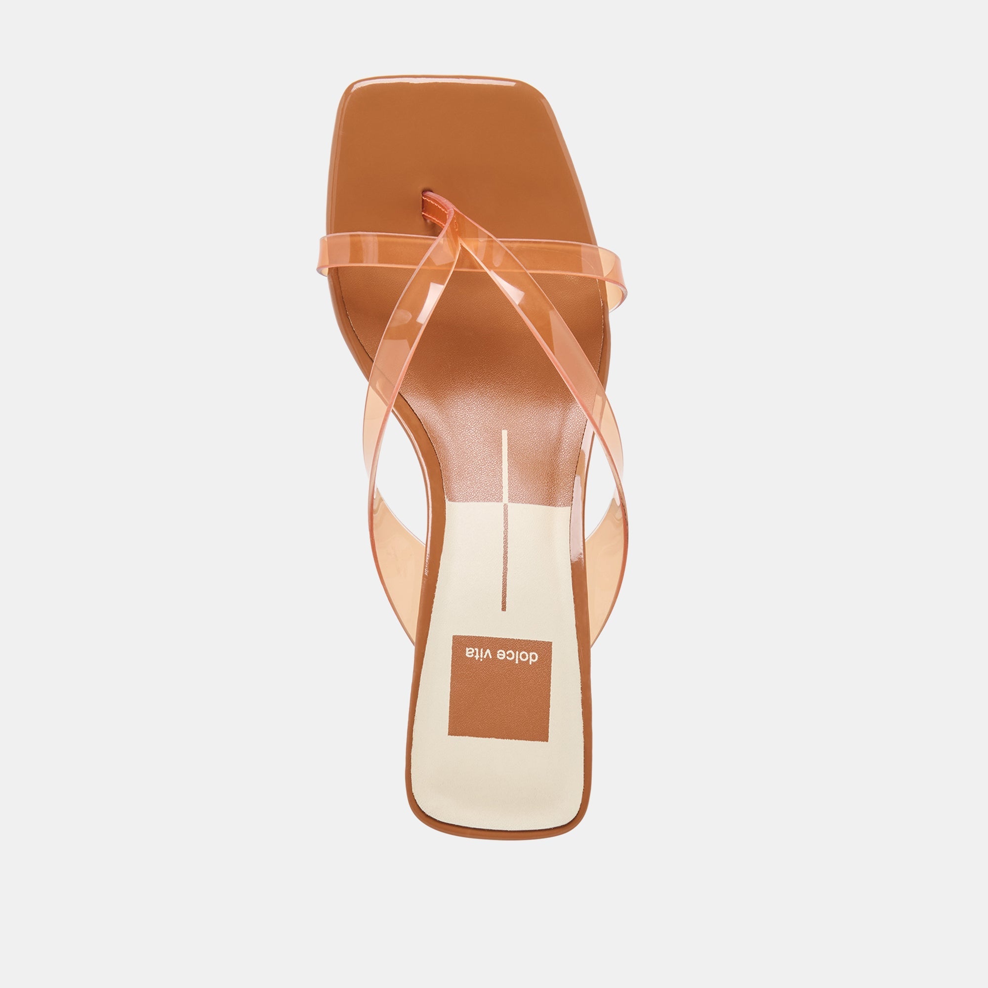 BREVEL VINYL HEELS WHISKEY JELLY