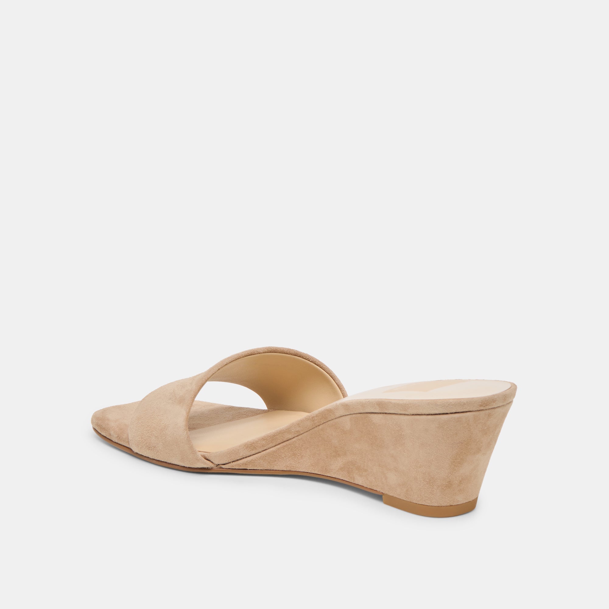 QAILY WEDGES CAMEL SUEDE