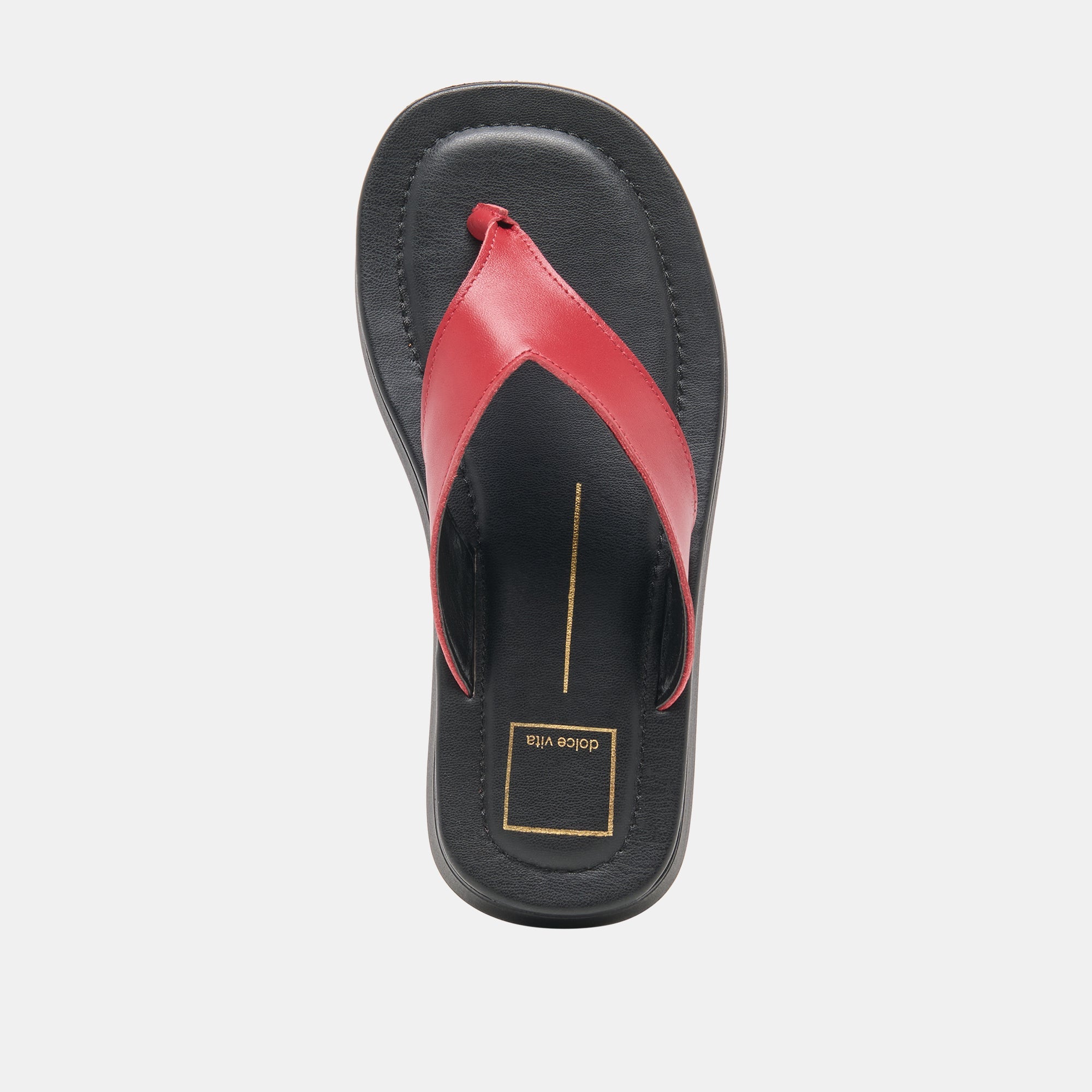 BLAYZE SANDALS RED LEATHER