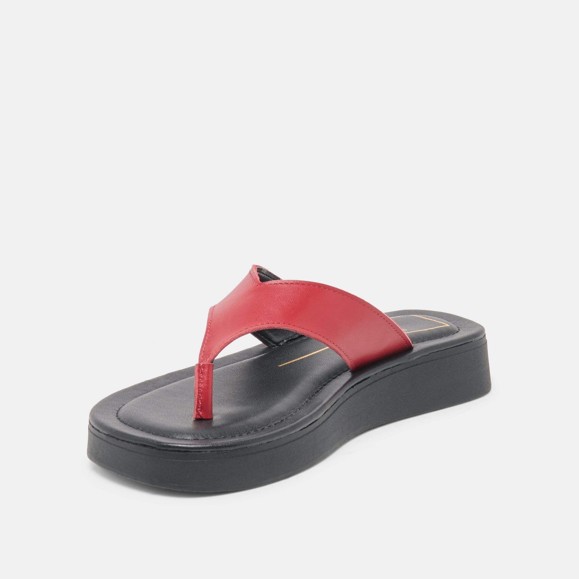 BLAYZE SANDALS RED LEATHER
